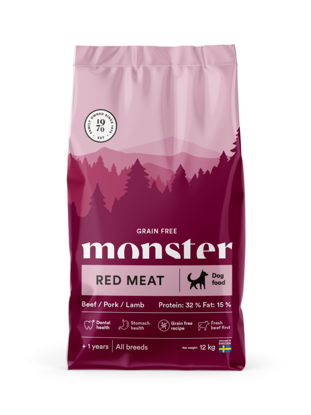 Monster Dog GrainFree Adult Red Meat 12 kg