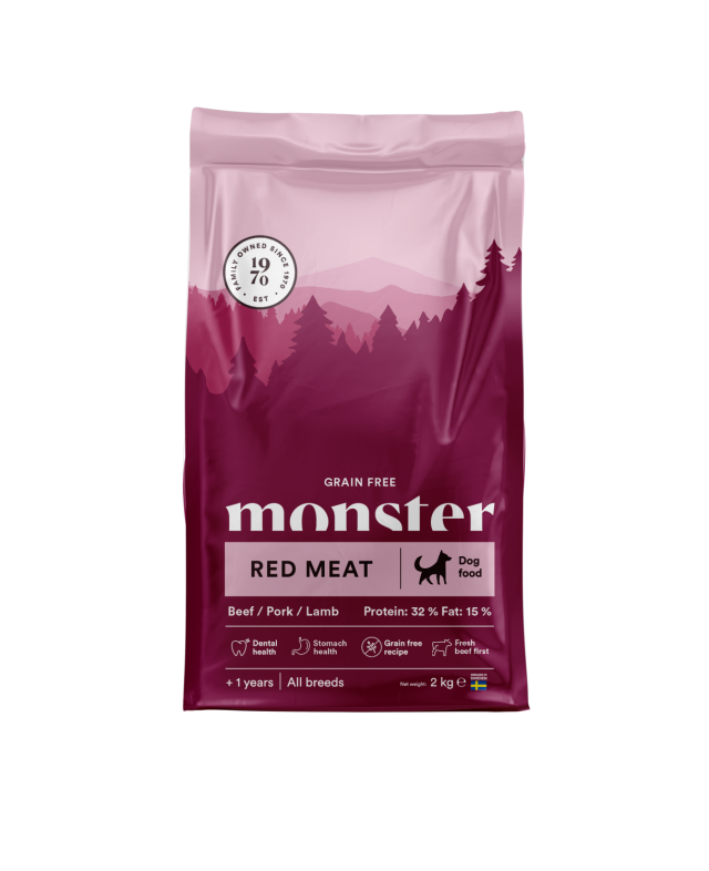 Monster Dog GrainFree Adult Red Meat 2 kg