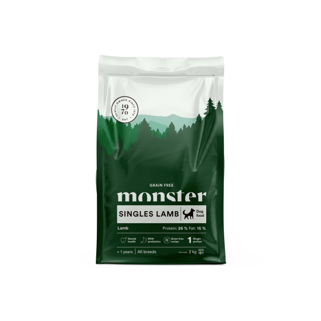 Monster Dog GrainFree Singles Lamb 2 kg