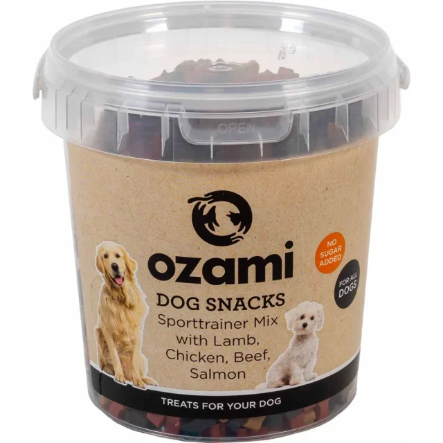 Ozami Dog Snack Sporttrainer Mix Bucket500g