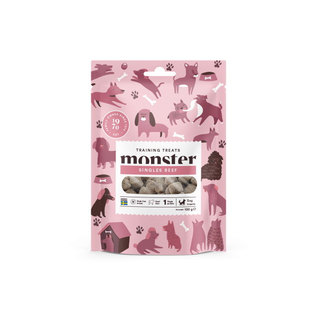 Monster Dog Training Treats Beef 100g