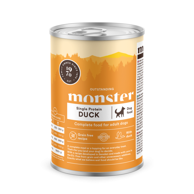 Monster Single Protein Duck 400g