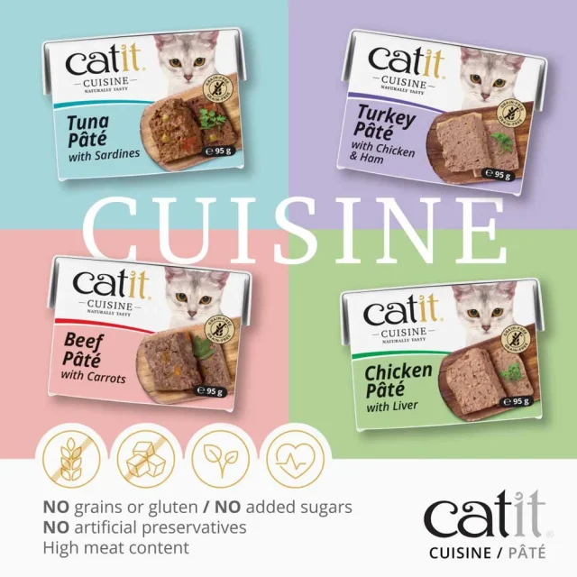 Catit Cuisine Pate Chicken & Liver 95g - Bild 4