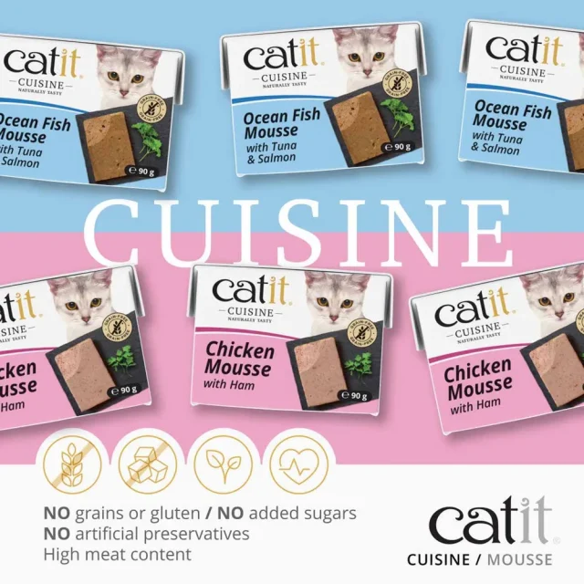 Catit Cuisine Mousse Tuna & Salmon 90g - Bild 4