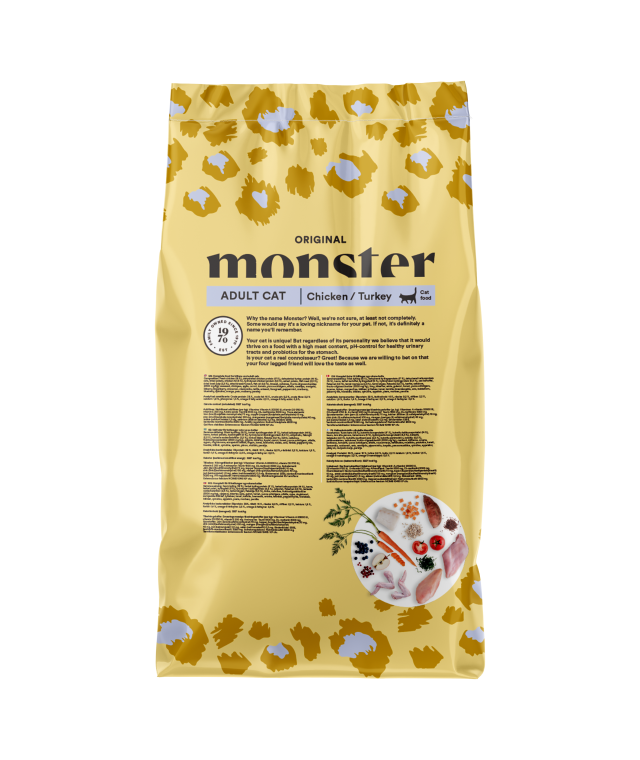 Monster Original Adult Cat Chicken/Turkey 6 kg - Bild 2