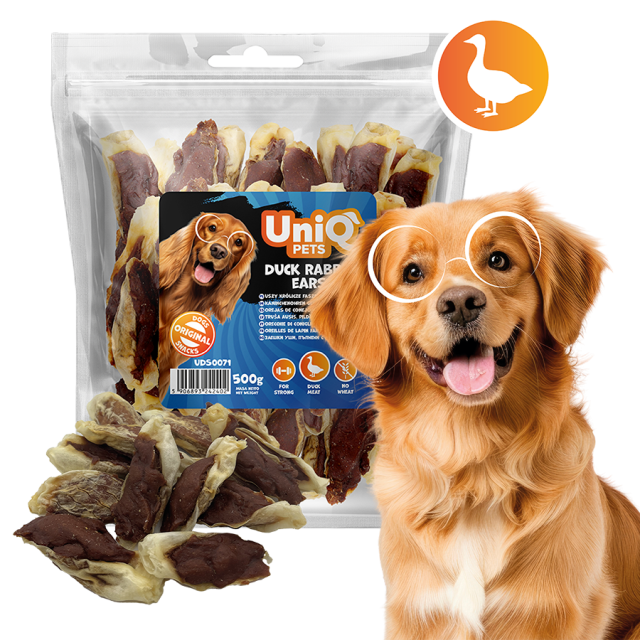Ankfyllda Kaninöron 500g - Bild 2