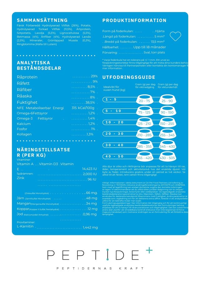 Askebites Viktkontroll & Ledvård Hydrolyserat 10kg - Bild 5