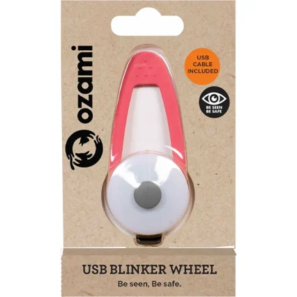 Blinker Wheel Rosa 9x4x18.5cm