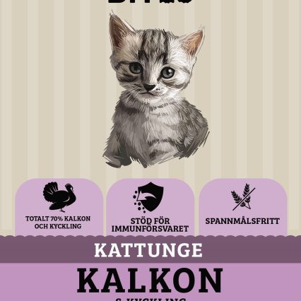 Askebites Kattunge Kyckling Och Kalkon 1,5kg