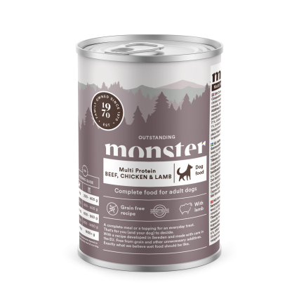 Monster Multi Protein Beef, Chicken & Lamb 400g
