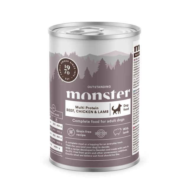 Monster Multi Protein Beef, Chicken & Lamb 400g