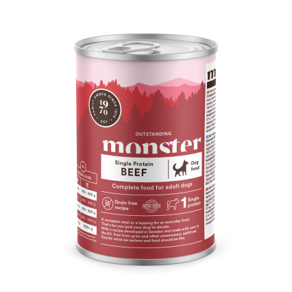 Monster Single Protein Beef 400g