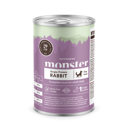 Monster Single Protein Rabbit 400g