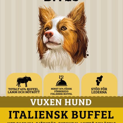 Askebites Italiensk Buffel Med Lamm Och Nöt 2kg