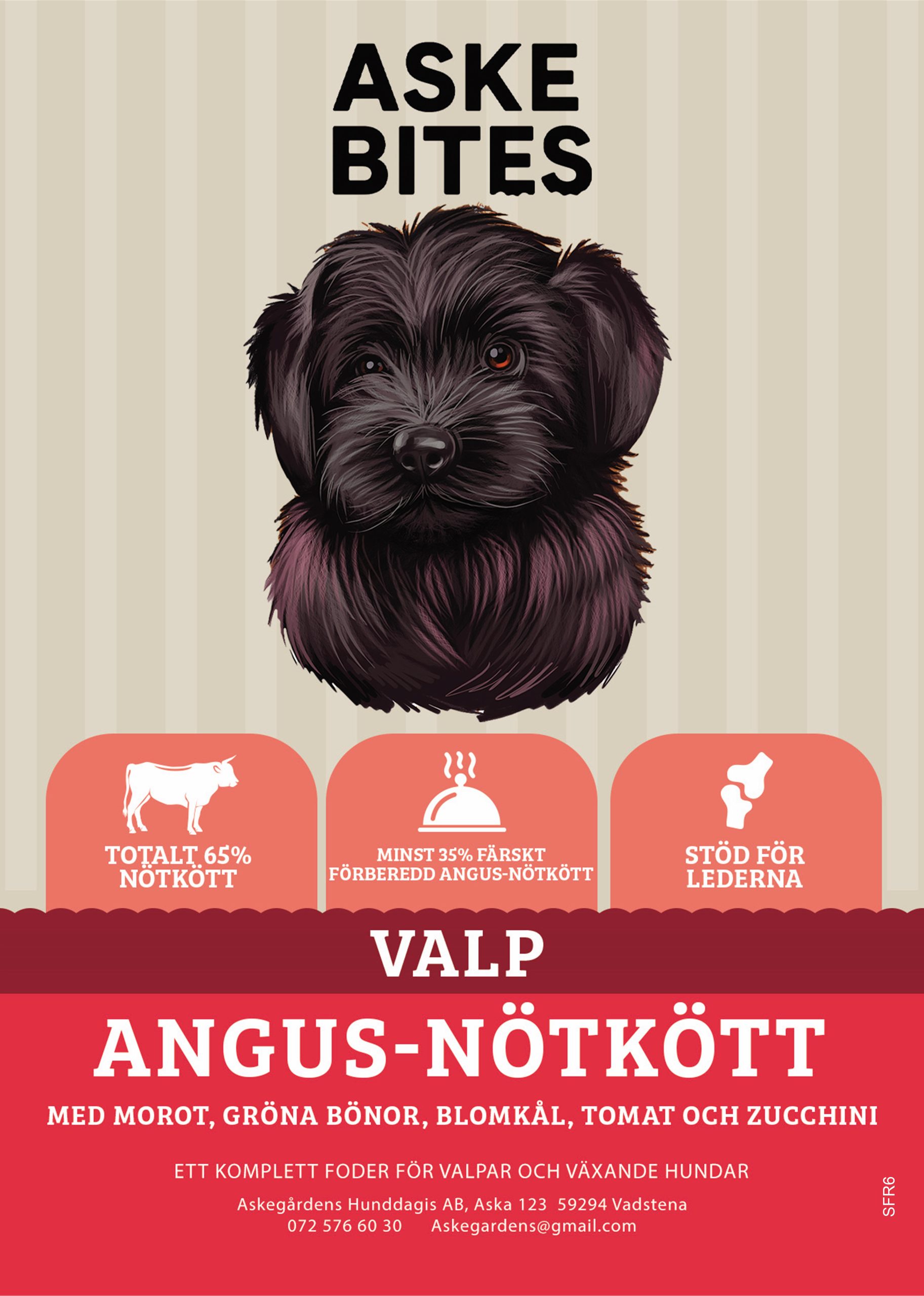 Askebites Angus Nöttkött Valp 6kg