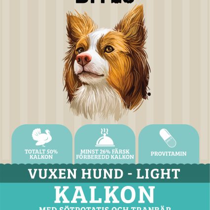 Askebites Light Kalkon med Sötpotatis och Tranbär 2kg