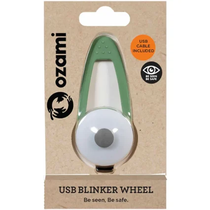 Blinker Wheel Grön 9x4x18.5cm