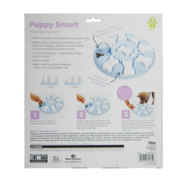 Puppy Smart Blå Aktiveringsleksak - Bild 3