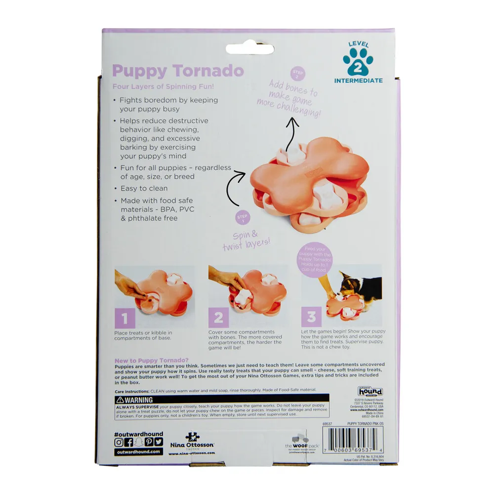 Puppy Tornado Rosa Aktveringsleksak - Bild 2