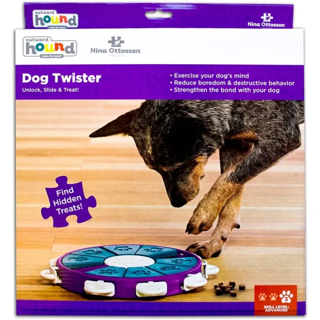 Dog Twister Plast Aktiveringsleksak - Bild 2