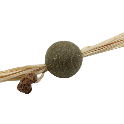 Kattleksak Kattmyntaboll med tofs 11 cm 2-pack