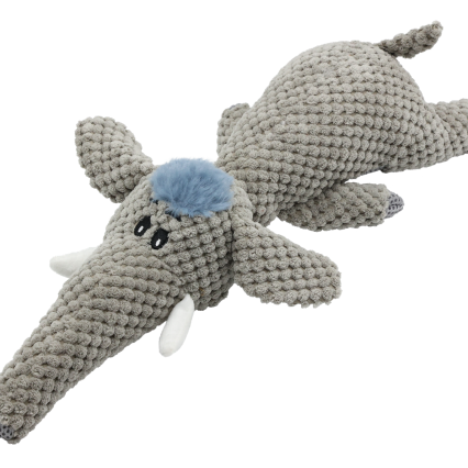 Hundleksak Elefant Dragleksak Med Pip 40x20 cm