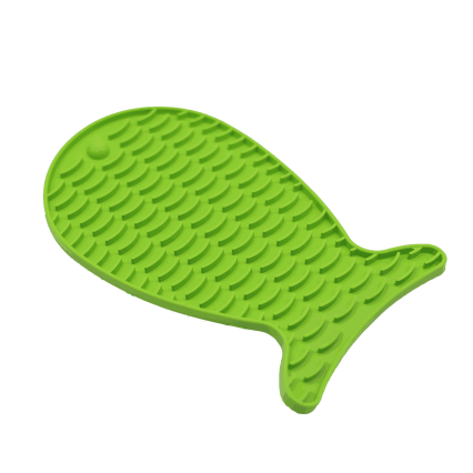 Lickmat För Hund, Fiskformad Med Vaniljdoft 23 cm