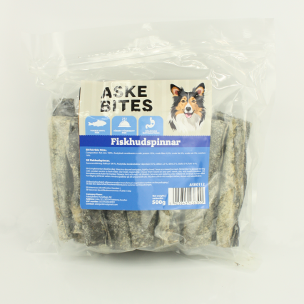 Askebites Fiskhudspinnar 500g