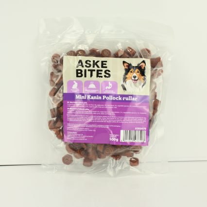 Askebites Mini Anka och Torsk rullar 500g
