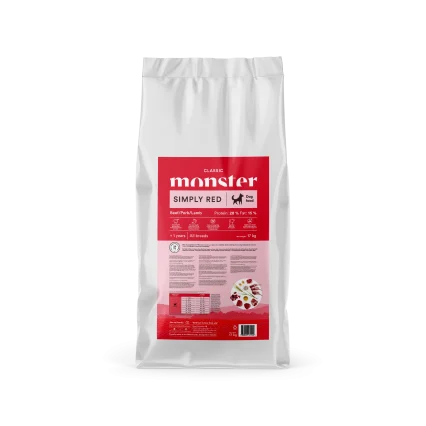 Monster Dog Classic Simply Red 17kg