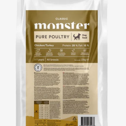 Monster Dog Classic Pure Poultry 2kg