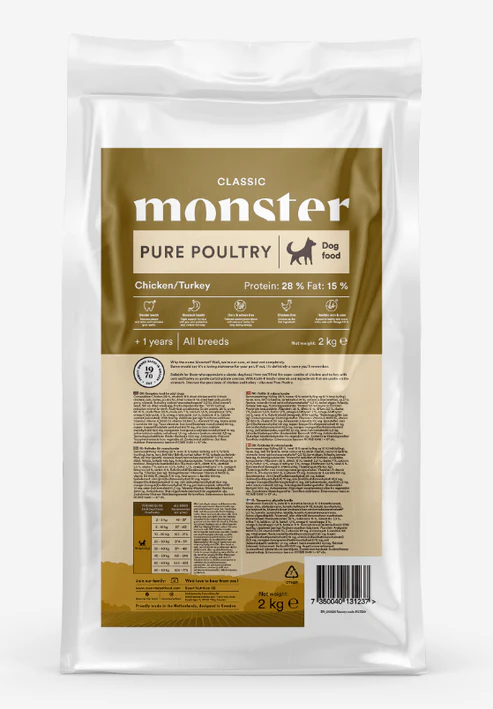 Monster Dog Classic Pure Poultry 2kg