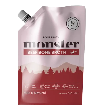 Monster Dog Bone Broth Beef 1L